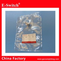 Tedlar PVF Gas Sampling Bags with one PTFE valve e-switch brand PVF-4L-61F