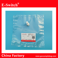 ESRF gas sampling bags with one PTFE valve e-switch brand manufacture ESRF-1L-61F