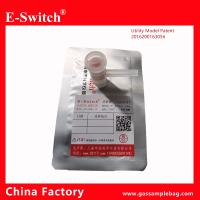 aluminium foil gas sampling bags with one PP valve e-switch brand manufacture ESN-50ML-61