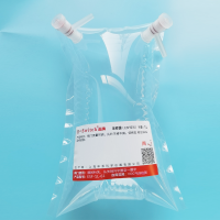 Teflon FEP Gas Sampling Bags with two PP valve  manufacture FEP-2L-62